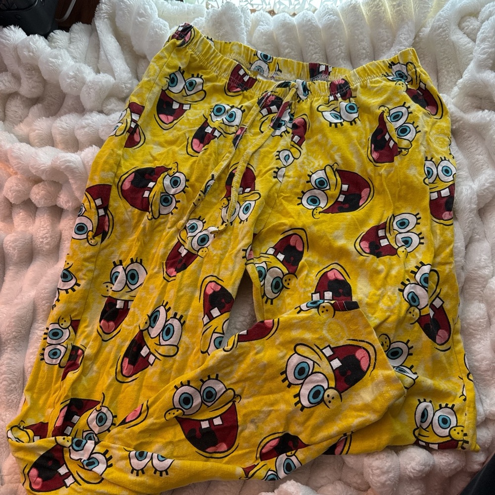 SpongeBob SquarePants Yellow Pajama Pants